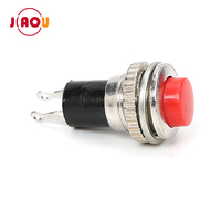 JIAOU YUEQING interrupteur à bouton-poussoir à 2 broches 10mm DS-316