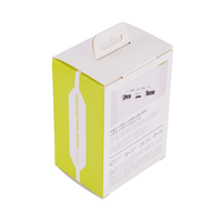 Emballage personnalisé pour chargeur de téléphone portable, impression, boîte en papier avec crochet de suspension, boîte pour produits électroniques grand public