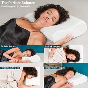 Meilleure vente personnalisée oreillers orthopédiques ajustables en mousse à mémoire de forme oreillers d'allaitement ergonomiques - Product Image 4