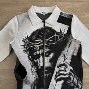 Sweat à capuche unisexe surdimensionné en tapisserie tissée respirante, style streetwear japonais décontracté, pour l'automne, motif anime - Product Image 2