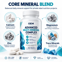 OEM Çoklu Mineral Kompleks Tabletleri Özel Etiketli Sözleşmeli Üretim Toplu Toptan Satış Sağlık Markaları için Özel Formülasyon