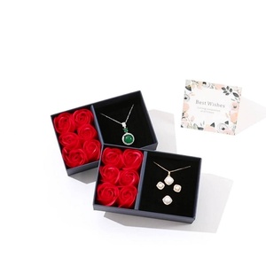 Valentine's Day Rose <b>Gift</b> <b>Box</b> Window Six Flowers Jewelry <b>Box</b> Mother's Day Everlasting Flower Holiday <b>Gift</b> <b>Box</b> - Product Image 3