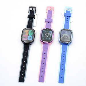 Montre connectée pour enfants D55 <span class=keywords><strong>Android</strong></span> <span class=keywords><strong>1</strong></span>+16 Go 4G avec carte SIM, fréquence cardiaque, tension artérielle, appel vidéo, positionnement WIFI+LBS+GPS, 2025 - Product Image 1