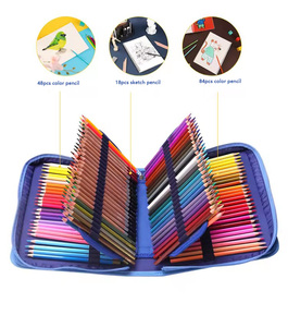 Bview <span class=keywords><strong>Art</strong></span> – Coffret de 150 crayons de couleur de luxe avec étui de rangement - Product Image 3