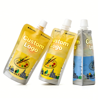 Pochettes souples en plastique pour peinture acrylique, rechargeables, pour peinture à l'huile, gouache et pigments organiques, avec bec verseur, directement de l'usine