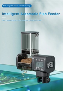 Jebao 250/500ml Distributore Automatico di Cibo per Pesci con Controllo Manuale e Temporizzazione Digitale per Acquariisti Impegnati, Confezione in Scatola di Plastica di Lusso - Product Image 6