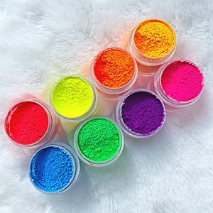Set Profesional de Polvo Acrílico Neón con Pigmento Fluorescente para Arte de Uñas 3D y Decoración de Manicura con Esmalte en Gel - Product Image 6