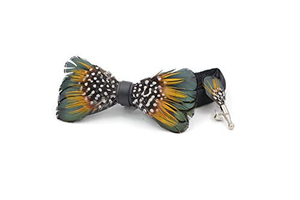 Broche de Pluma Natural Hecho a Mano Personalizado <span class=keywords><strong>para</strong></span> Solapa, Lazo de Pluma <span class=keywords><strong>para</strong></span> Boda, Accesorio de Fiesta, Esmoquin <span class=keywords><strong>para</strong></span> Hombre, Corbata, Disfraz, Ropa - Product Image 3