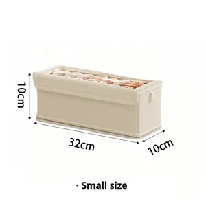 Nhà Máy Bán Buôn Có Thể Gập Lại Oxford Vải Lưu Trữ Hộp Vật Nuôi Nhà Tủ Quần Áo Tổ Chức Nhôm Ma Thuật Quần Lớp Hình Chữ Nhật Vải - Product Image 6