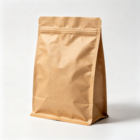 Sachet Doypack Personnalisé en Papier Kraft Imperméable pour Céréales, Noix, Snacks et Aliments en Vrac – Vente en Gros