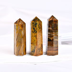 Tour de Pietersite en cristal naturel de point de pierre de <span class=keywords><strong>Peter</strong></span> de cristal bleu d'énergie en gros pour la guérison de cristaux - Product Image 3