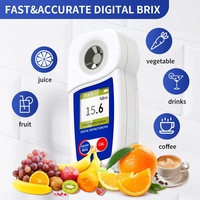 Portable Handheld Brix Refractometer 0-35% with ATC Customizable OEM Consumer Electronics