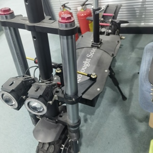 Amortiguador de dirección para patinete eléctrico Geofought, estabilizador de dirección antivibración, amortiguador de impactos, accesorio de control de seguridad modificado - Product Image 3