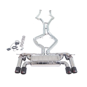 Système d'échappement de haute qualité 2009-2013 X6M E71 4.4T N63 Catback, tuyau d'échappement haute performance, silencieux Valvetronic - Product Image 2