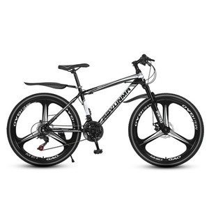 Vélo de montagne pour adultes, cadre en acier à haute teneur en carbone, freins à disque doubles, léger, <span class=keywords><strong>VTT</strong></span> tout-terrain pour les trajets quotidiens, usage sportif, vente en gros - Product Image 5