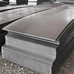 4mm 금속 체커 플레이트 공장 3004 5086 5083 3003 미끄럼 방지 체크 무늬 양각 합금 강철 체크 무늬 시트 판 - Product Image 2