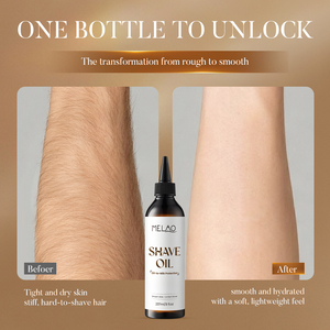 Huile de Rasage Apaisante Post-Rasage Visage et Corps à l'Huile de Jojoba Naturelle et Centella, Format Huile-Lait, Marque Blanche - Product Image 5