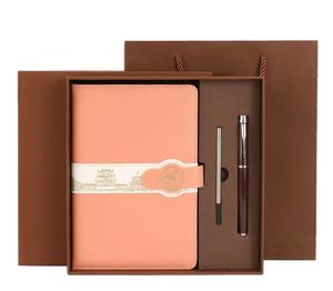 Coffret Cadeau Carnet et Stylo en PU Noir pour Cadeaux de Bureau Exécutif, Personnalisation de Marque et Approvisionnement en Gros pour Entreprises - Product Image 4