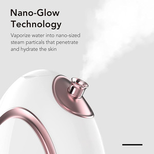 Vapor rotativo, función de <span class=keywords><strong>Aroma</strong></span> frío y caliente, con tecnología de vapor inteligente, 6 modos de vaporizador Facial - Product Image 2