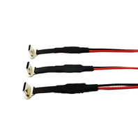 Kabel OEM Flex Tipis Pipih FPV Micro Type-C USB Tembaga Murni ke 2pin 3pin 4pin FPC untuk Pengisian Daya Ponsel & Power Bank