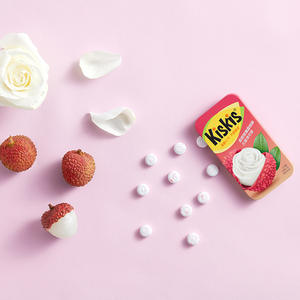 KisKis Cool <span class=keywords><strong>Zi</strong></span> 21g comprimé dur enduit de boîte de conserve menthes sans sucre haleine fraîche ne laisse aucune trace embrasser des bonbons - Product Image 2