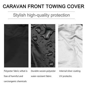 ผ้าคลุมโต๊ะปิงปองกลางแจ้ง ผ้าอ็อกซ์ฟอร์ดสีดำ 210D เคลือบสีเงิน ป้องกันลม ป้องกันแสงแดด ป้องกันฝุ่น หลายสี - Product Image 4