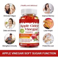 Gummies au vinaigre de cidre de pomme (ACV) Keto pour la gestion du poids, la perte de poids, les compléments amincissants, brûleur de graisse, compléments pour un ventre plat