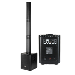 Loa cột tích hợp pin sạc DASN B10 800W, công suất Class D, dùng trong nhà, dành cho party, ban nhạc, có đèn LED, chất liệu nhựa, hệ thống âm thanh chuyên nghiệp PRO PA - Product Image 1