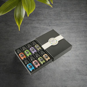 Set de Regalo de Aceites Esenciales Calmantes y Aromáticos, Mezclas Sinérgicas Dulces y Frescas, 8 Unidades, para Difusor de Aromas, Superventas - Product Image 3