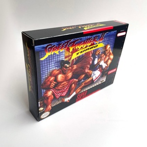 Cartouche de jeu 16 bits pour Street Fighter II Turbo (sauvegarde par batterie) pour console de jeu vidéo SNES version NTSC USA - Product Image 2