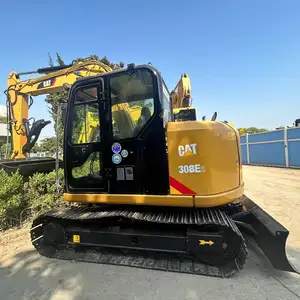 Second hand CAT 308E2 hydraulic crawler excavator Used excavator Carter 308E2 high quality and cheap price for sale