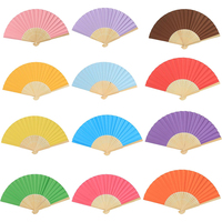 Mini ventilateurs portatifs pliants en bambou personnalisés propre Logo sculpté Technique fête de mariage et Rave Festival faveurs prix