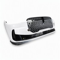 Corsair untuk Lincoln 2023-2026 Rakitan Bumper Depan Dengan Grille Lubang Sensor PDC Kamera ACC Pengganti Langsung PJ7Z17D957AAPTM