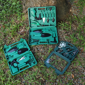 Ensemble d'outils de <span class=keywords><strong>jardinage</strong></span> professionnels personnalisés avec étui, kit de <span class=keywords><strong>jardinage</strong></span> robuste 10 pièces, <span class=keywords><strong>service</strong></span> de personnalisation couleur et logo pour <span class=keywords><strong>la</strong></span> vente en gros - Product Image 5