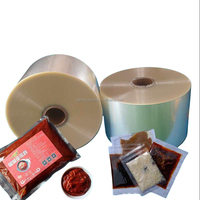 Rouleau de film BOPP brillant doux de haute qualité, qualité alimentaire, pour l'emballage rétractable à chaud des collations, des bouteilles alimentaires, de l'eau minérale, du lait/du sucre