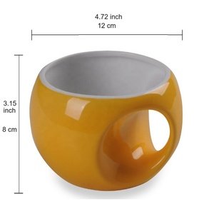 2026 New Design Yanxiang Ceramic Coffee <strong>Mug</strong> <strong>Set</strong> <strong>6</strong> Pcs BPA Free Dishwasher &amp; Microwave Safe Large Capacity Cappuccino Milk Cups - Product Image 2