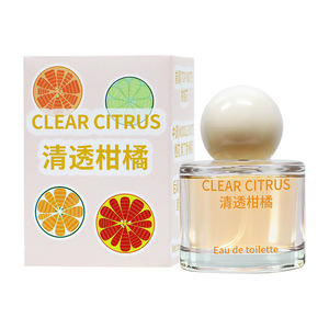 Perfume con Aroma a Frutas para Mujer, Color Caqui, Duradero, Cítrico-Durazno, Naturalmente Fresco, Eau de Toilette de Nicho, Venta al Por Mayor Transfronteriza - Product Image 1