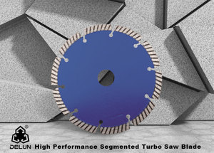 DELUN China Proveedores Estándar europeo 4,5 pulgadas <span class=keywords><strong>115</strong></span> <span class=keywords><strong>mm</strong></span> Hoja de sierra Turbo segmentada más efectiva para hormigón - Product Image 4