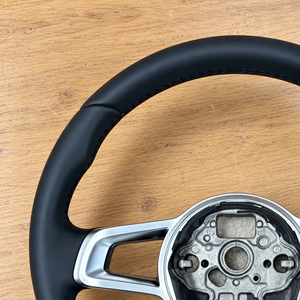 Volant en cuir Volkswagen <span class=keywords><strong>Golf</strong></span> 7 MK7 GTI <span class=keywords><strong>Golf</strong></span> 6 MK6 Polo <span class=keywords><strong>Golf</strong></span> <span class=keywords><strong>5</strong></span> MK5 <span class=keywords><strong>GTD</strong></span> pour Tiguan Style Sport - Product Image 4