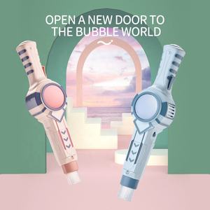 Pistolet à bulles de savon automatique en plastique, jouet, machine à bulles, artisanat nocturne, lumière LED scintillante, <span class=keywords><strong>épée</strong></span> à fumée pour enfants - Product Image 2