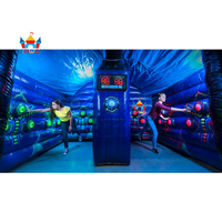 Arène IPS gonflable, arène de combat IPS commerciale avec tableau de scores numérique pour les jeux compétitifs, le team building et le divertissement