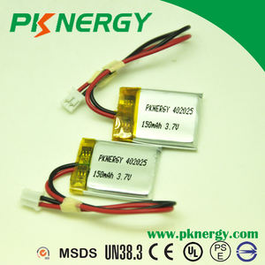 Li-polymer batterie 150 mAh <span class=keywords><strong>3</strong></span>,7 V 402025 akkus lp402025 für GPS - Product Image 3