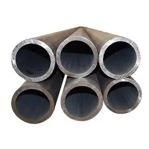 Seamless Carbon Steel Tube Sch80 ASTM A106 St37 St52 Precision Pq Cold-drawn Steel Drill Tube Cold Drawn Welded Tubes