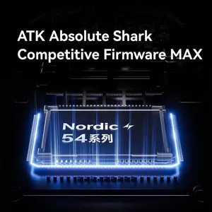 Mouse da Gaming Wireless ATK F1 V3 Ultimate 8K 2.4Ghz PAW3955Master 40000DPI 850IPS 75G 36g Latenza 0.174ms Dual LEV Co-Branded - Product Image 4