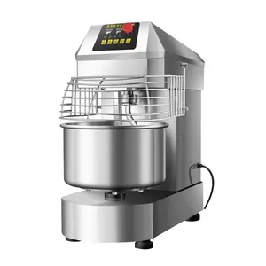 Máquina mezcladora de pan comercial en espiral, mezclador de masa, harina, pan, 20L