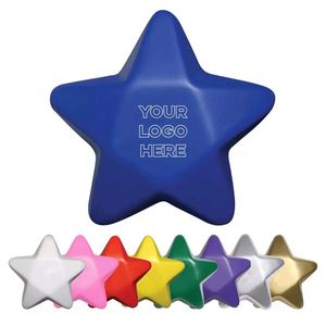 Balle anti-stress étoile motivante avec citation, 2,2 pouces, en mousse PU, sensorielle, cadeaux pour enfants, adolescents, adultes, soulage l'anxiété, fournitures de fête - Product Image 1