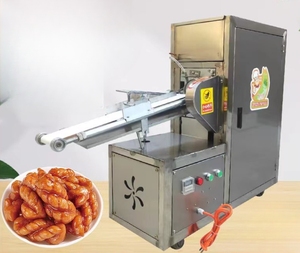 Machine automatique à 3/6/9 brins pour la torsion de la pâte de fleurs de chanvre brutes, machine à fabriquer des bretzels moelleux, machine à former des torsades de pâte frites - Product Image 5