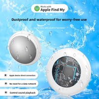 Mini Traceur GPS Étanche Anti-Perte Bluetooth Apple Find My IOS Suivi Mondial pour Animaux de Compagnie, Chiens, Chats, Clés, Portefeuilles, Pendentif Intelligent