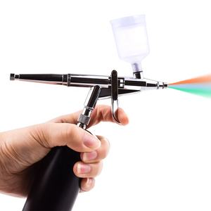 Kit de compresseur <span class=keywords><strong>aérographe</strong></span> portable <span class=keywords><strong>pour</strong></span> trains miniatures et modèles réduits, application précise de la <span class=keywords><strong>peinture</strong></span> - Product Image 1