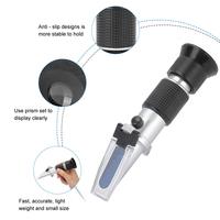 Haute popularité fruits sucre mètre réfractomètre miel réfractomètre portable sucre mètre Brix détecteur pour jus de fruits
